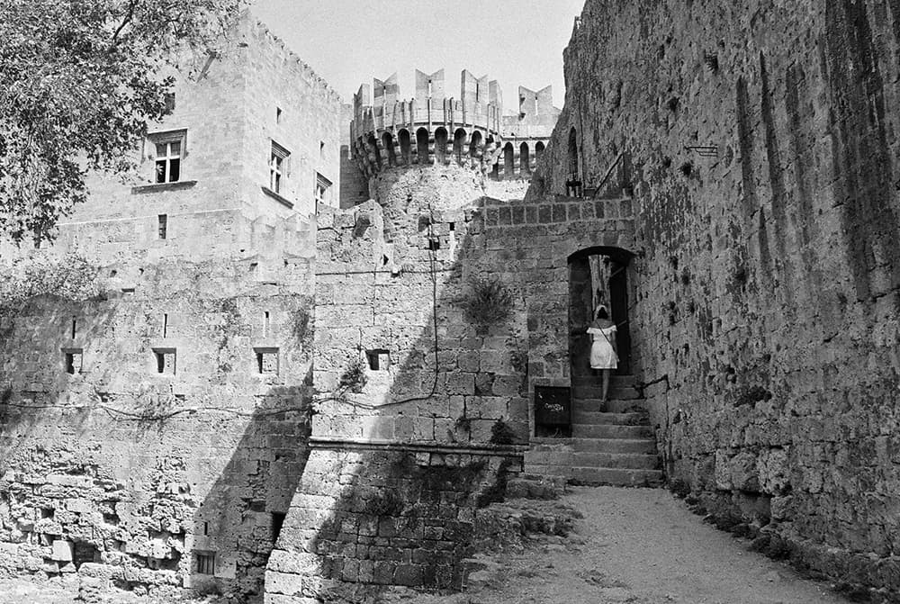 medieval town rhodes